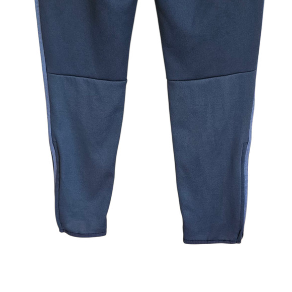 Adidas Sweatpants Athletic Soccer Ankle Zippers Grey Youth Boy's Medium - Picture 8 of 9